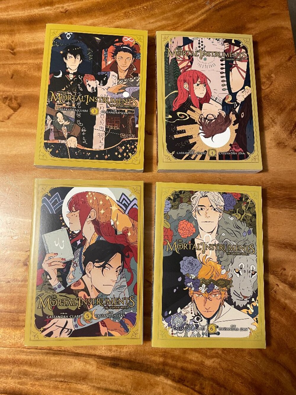 The Mortal Instruments Graphic Novel Vol 3 4 5 6 Cassandra Clare Jean Yen Press